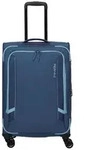 Travelite Corsiica Trolley 4w M exp. Blue Koffer mit 4 Rollen Weichgep&auml;ck