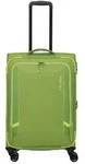 Travelite Corsiica Trolley 4w M exp. Fresh Green Koffer mit 4 Rollen Weichgep&auml;ck