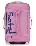 Satch Quest Reisetasche Jet Pink Reisetasche mit Rollen Weichgep&auml;ck