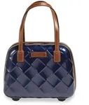 Stratic Leather and More Hartschalen-Koffer Beautycase (bis 28cm) blue...