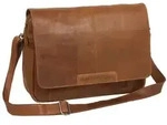 The Chesterfield Brand Richard Schultertasche Shoulderbag 29 Cognac Schultertasche