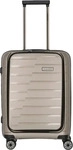 Travelite Air Base 4w Trolley S Vortasche Champagner 75346-40 Koffer mit 4 Rollen