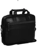 The Chesterfield Brand Calvi Laptoptasche Laptopbag 30 Black Laptoptasche