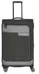 Travelite Viia 4w Trolley L 77 Schiefer Koffer mit 4 Rollen Weichgep&auml;ck