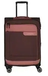 Travelite Viia 4w Trolley M 67 Fr&uuml;hlingsrose Koffer mit 4 Rollen Weichgep&auml;ck