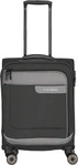 Travelite Viia 4w Trolley S 55 Schiefer Koffer mit 4 Rollen Weichgep&auml;ck