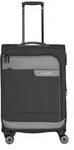 Travelite Viia 4w Trolley M 67 Schiefer Koffer mit 4 Rollen Weichgep&auml;ck