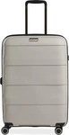 Stratic Straw+ Hartschalen Koffer M (65 cm) beige Koffer mit 4 Rollen Koffer
