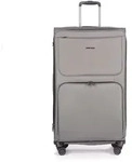 Stratic Bendigo Light+ Koffer L silver Koffer mit 4 Rollen Weichgep&auml;ck