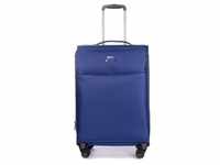 Stratic Light+ Koffer L dark blue Koffer mit 4 Rollen Weichgepäck