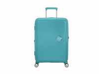 American Tourister Soundbox Spinner 67/24 TSA EXP Turquoise Tonic Koffer mit 4 Rollen