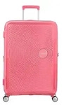 American Tourister Soundbox Spinner 77/28 TSA Exp Sun Kissed Coral Koffer mit 4