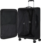 Samsonite Litebeam Spinner 77/28 Exp Black Koffer mit 4 Rollen Weichgep&auml;ck