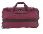 Travelite Basics Rollenreisetasche 55 32 Bordeaux Reisetasche mit Rollen Weichgep&auml;ck