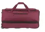 Travelite Basics Rollenreisetasche 70 38 Bordeaux Reisetasche mit Rollen Weichgep&auml;ck