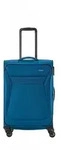 Travelite Chios Trolley M 67 Petrol Koffer mit 4 Rollen Weichgep&auml;ck