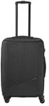 Travelite Bali Trolley M 67 Schwarz Koffer mit 4 Rollen Koffer