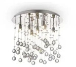 Ideal Lux Deckenleuchte MOONLIGHT PL8, 8-flammig, G9 max. 40W, Chrom IDEA-077796