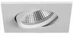 Brumberg LED Einbaustrahler INDIWO68-S, IP20, eckig, 8x8 cm, 350mA P&P, 6W 3000K