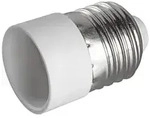 HEITRONIC Lampensockeladapter Kunststoff E27 auf E14, max. 60W HEI-501013