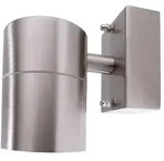 KapegoLED Wandleuchte ZILLY DOWN, IP44, 220-240V, GU10 max. 35W, Edelstahl, Silber