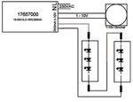 Brumberg LED Konverter, IP20, 230V AC/DC, sek. 350mA, 5.2-18W, Direkt-Anschluss, 1-10