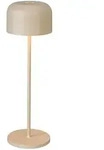 Konstsmide Outdoor LED Akku-Tischleuchte LILLE, IP54, 2200 / 2700K, USB-Ladeschale,