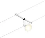 Paulmann Seilsystem-Einzelspot SALT, 12V DC, GU5.3 max. 10W, Kunststoff / Metall,