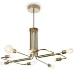 Ideal Lux Pendelleuchte TRIUMPH, 8-flammig, &Oslash; 92cm, E27, Messing antik IDEA-160269
