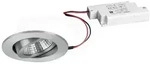 Brumberg LED Einbaustrahler-Set inkl. Konverter, IP20, rund, 230V, 7W 3000K 740lm