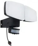 HEITRONIC Solar LED Doppel-Flutlichtstrahler DUPLEX, IP54, mit Sensor, 12W