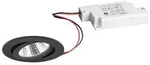 Brumberg LED-Einbaustrahler 230 V AC, 50 Hz, 6 W, 38&deg;, 3000 K, 640 lm, rund,