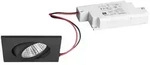 Brumberg LED-Einbaustrahler 230 V AC, 50 Hz, 6 W, 38&deg;, 3000 K, 640 lm, quadratisch,