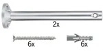 Paulmann Zubeh&ouml;r f&uuml;r Seilsysteme 12V WIRE SYSTEM L&E - Umlenker/Abh&auml;ngung, 1 Paar,