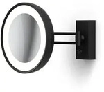 Decor Walther LED Wandkosmetikspiegel beleuchtet BS 36 7x, 7,5W, 4000K, schwarz...