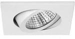 Brumberg LED Einbaustrahler, IP20, quadratisch, 8.2 x 8.2cm, Plug&Play 350mA, 7W
