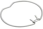 Paulmann Zubeh&ouml;r Sprengring f&uuml;r Einbauleuchten, 3er-Set, 51mm, silber PAUL-93761