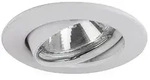 Brumberg HV-Einbaustrahler CARYL, IP20, GU10 max. 10W, rund, schwenkbar, wei&szlig;