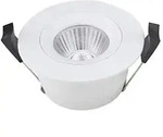 SIGOR LED Einbauleuchte ARGENT, 36&deg;, 8W, 3000K, 580lm, IP54, dimmbar,...