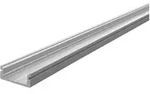 Reprofil AU-01-12, flaches U-Profil f&uuml;r 12-13.3mm LED Strips, 200cm, Aluminium