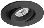 Faro Deckeneinbauleuchte RADON R GU10, IP20, schwenkbar, schwarz matt FAR-43408