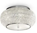 Ideal Lux Deckenleuchte PASHA PL6, 6-flammig, E14, Chrom IDEA-100784