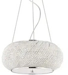 Ideal Lux Pendelleuchte PASHA SP6, 6-flammig, E14, Chrom IDEA-082158