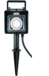 HEITRONIC Erdspie&szlig;-Energieverteiler DUBAI, IP44, max. 16A / 3680W, mit 150cm