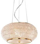 Ideal Lux Pendelleuchte PASHA SP6, 6-flammig, E14, Gold IDEA-082172