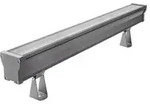 Brumberg LED Wallwasher, 93cm, 33W, IK08, CRI >80, IP66, titan / Glas...