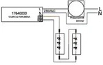 Brumberg LED Konverter, IP20, 230V AC, sek. 350mA, 4.2-10W, dimmbar mit