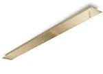 Ideal Lux Baldachin LINEAR STANDARD, eckig, 88cm, 3-fach, &Uuml;berstand-Blende,...