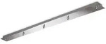 Ideal Lux Baldachin LINEAR STANDARD, eckig, 120cm, 5-fach, &Uuml;berstand-Blende,...
