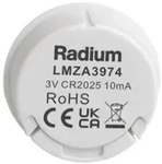 RADIUM Mini Funk-Fernbedienung REMOTE RF DOT 1ZONE WHITE, Funk-Ausgang, 1 Kanal,